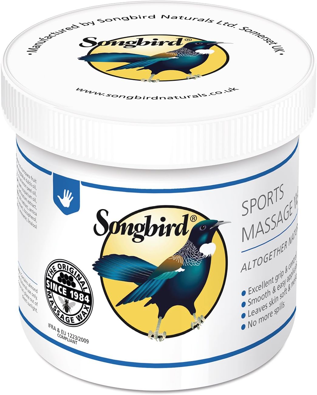 Songbird Naturals Sports Massage Wax 550g