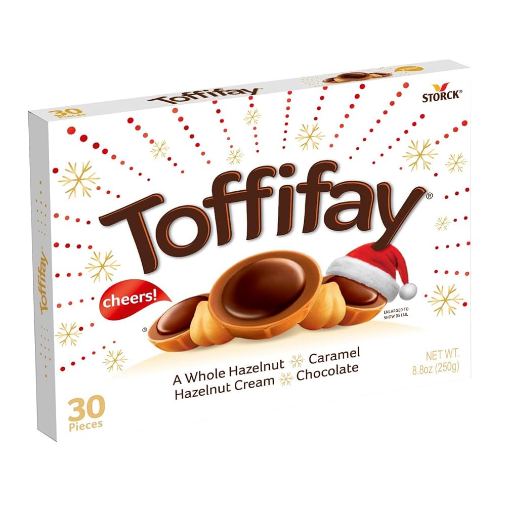 Amazon.com : Toffifay Hazelnut Caramel Chocolate Box 30