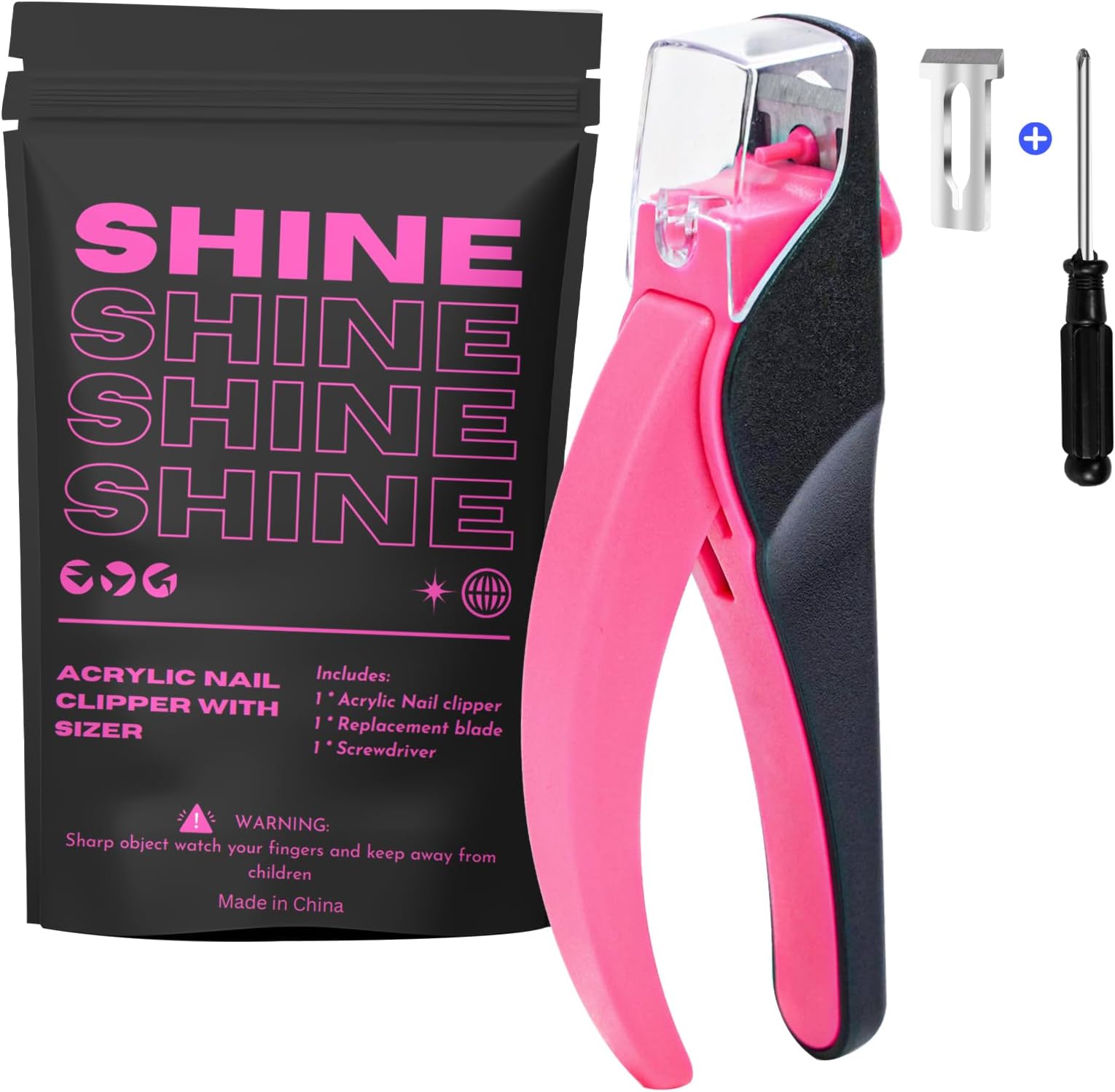 Amazon.com: Acrylic Nail Clippers, Professional Nail Clippers Cutters ...