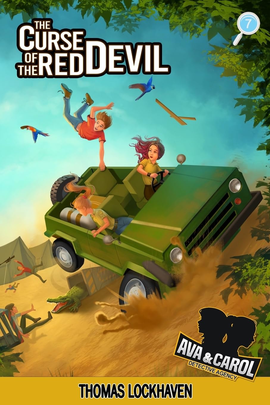 The Curse of the Red Devil (Book 7) : Ava & Carol Detective Agency