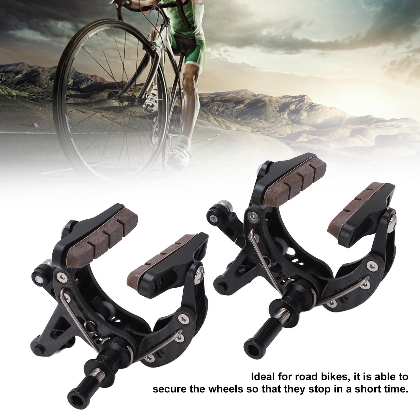 Amazon | Cキャリパー リムブレーキ 長寿命 ブレーキ効率向上バイク