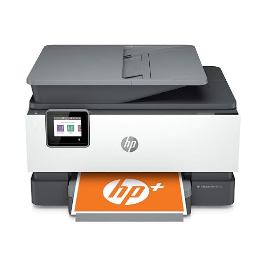 HP OfficeJet Pro 9015e All-in-One Wireless Color Printer for Home Office, Compatible with Alexa (1G5L3A) (Renewed)