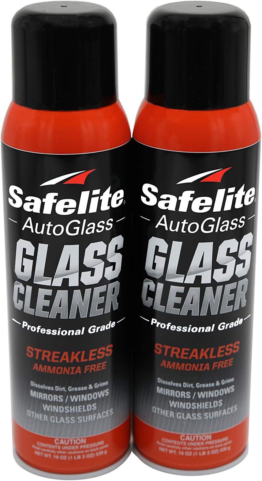 Safelite Glass Cleaner, 19 oz, 2 Pack