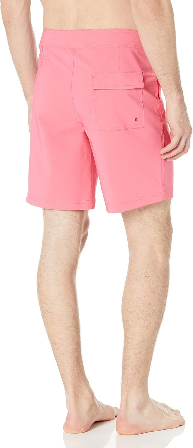 amazon essentials men's board shorts x-small hot pink