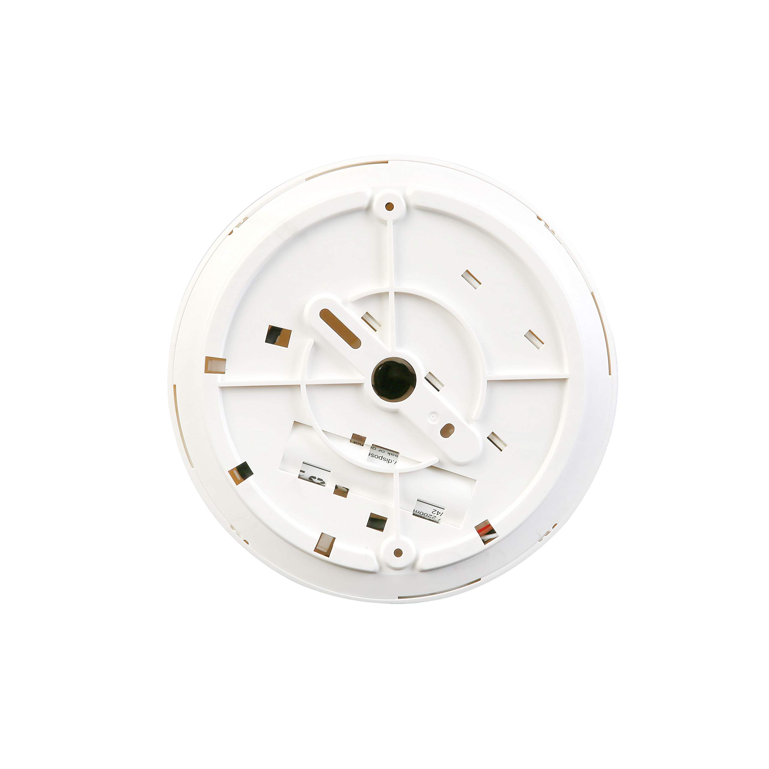 Luceco LED Tempus Surface 3 - Placchetta Emergenza Rotonda 1W 120LM Bianca, Non Mantenuta, 3 Ore