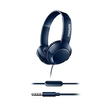 PHILIPS - フィリップス ヘッドホン SHL3075BLマイク付 Bass＋11個 Amazon.co.jp: PHILIPS Bass+ ヘッドホン オンイヤー ブルー