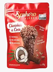 Pipoca Chocolate e Coco 90g