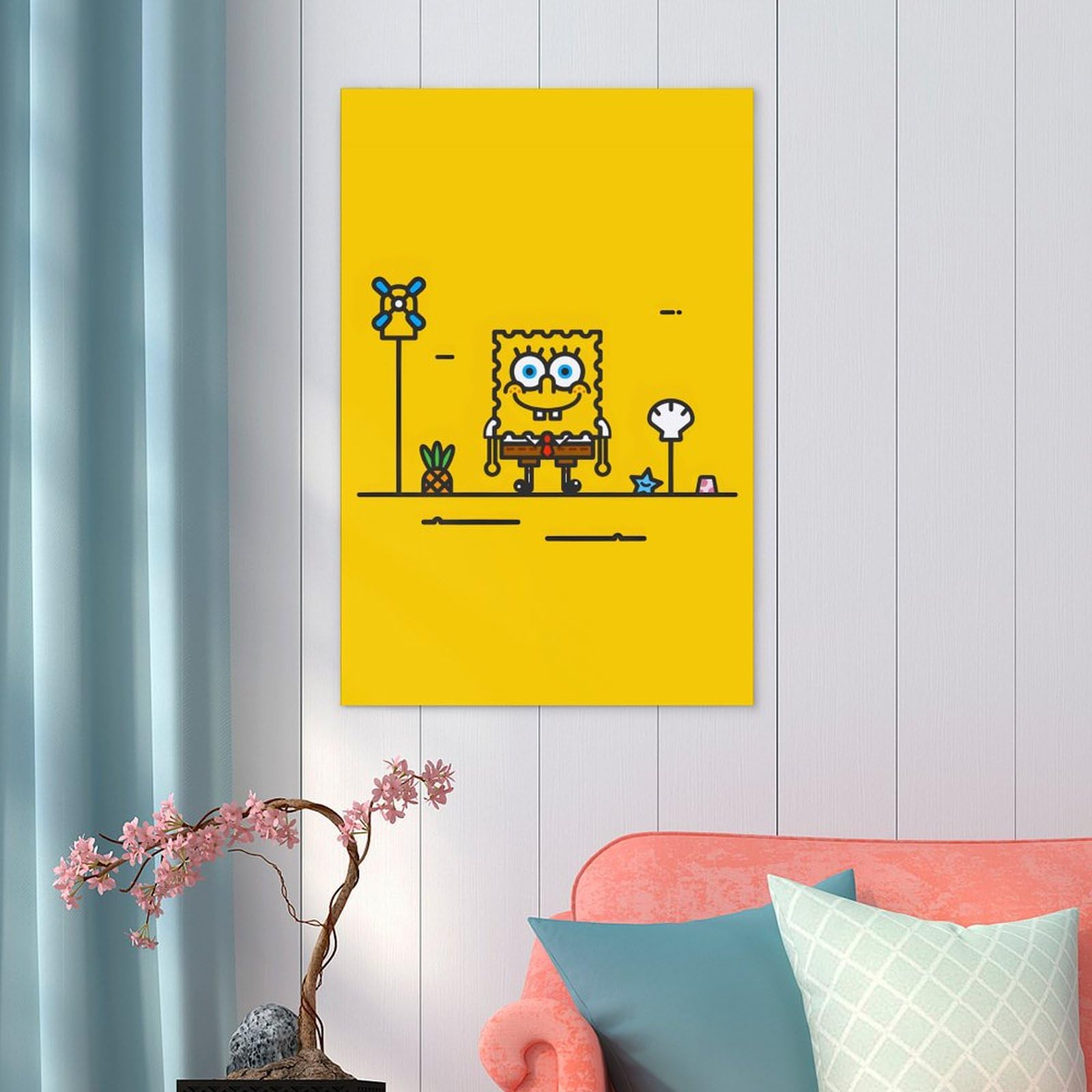 スポンジ・ボブ アートポスター A2サイズ