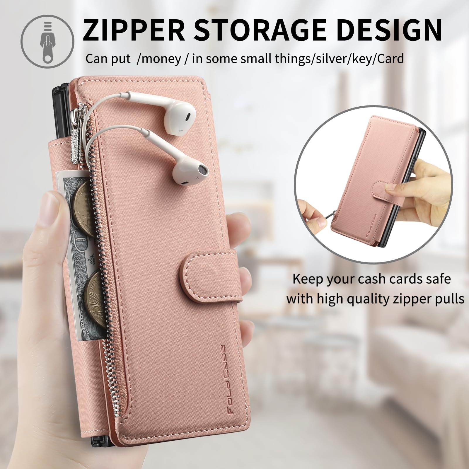 Amazon.co.jp: Fofvccv Motorola Razr フォールド磁気ウォレットケース