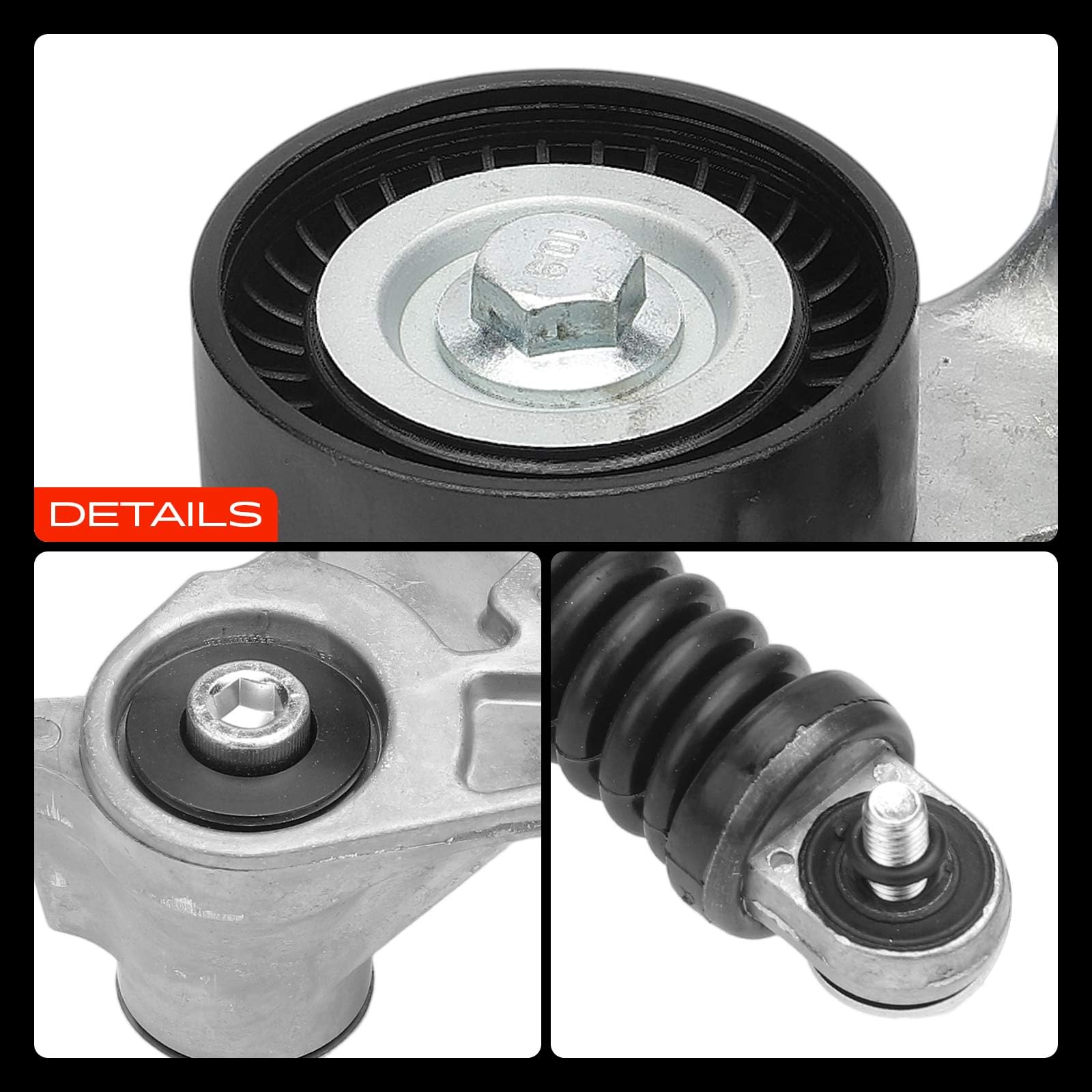 Frankberg Puleggia tendicinghia tendicinghia cinghia trapezoidale | XS7E6A228CB, Compatibile con: Mondeo III Berlina B4Y, Mondeo III B5Y, Transit Box FA, Pianale/telaio Transit FM FN