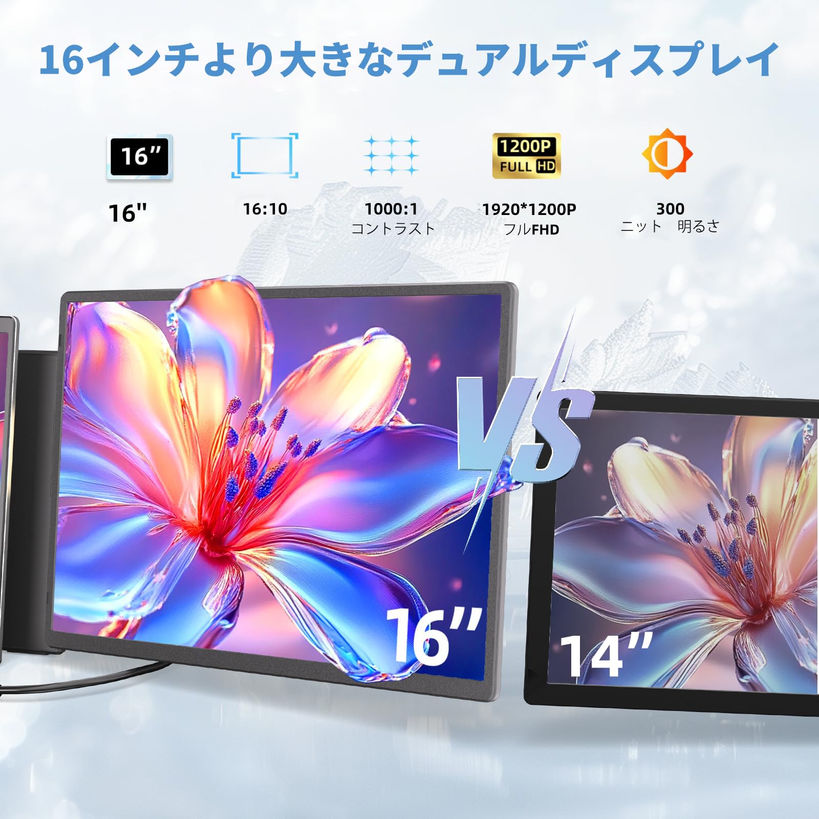 Amazon.co.jp: Laptomo S7 Triple Monitor 16