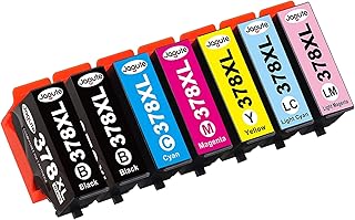 378 XL Ink Cartridges Replacement for Epson 378 378XL Ink Multipack for Epson Expression Photo XP-8700 XP-8500 XP-8505 XP-8600 XP-8000 XP-8005 XP8700 XP8500 XP8000 XP 8700 XP 8500 XP 8600 XP 8000