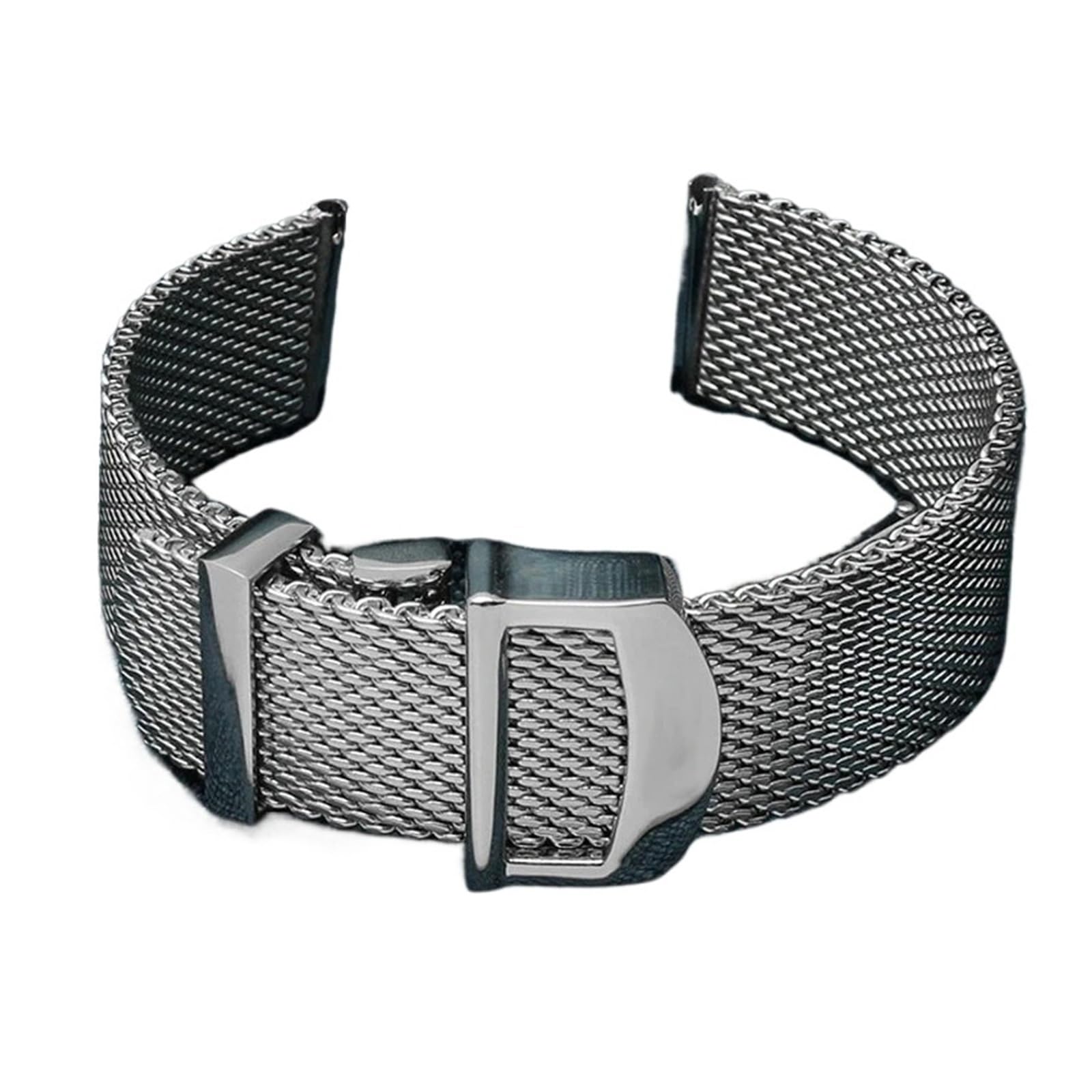 Generisch 20 mm 22 mm Armband Metallgeflecht Uhrenarmband Milanese Edelstahl Uhrenarmband Kompatibel mit IWC PORTOFINO PORTUGIESER Armbandzubehör