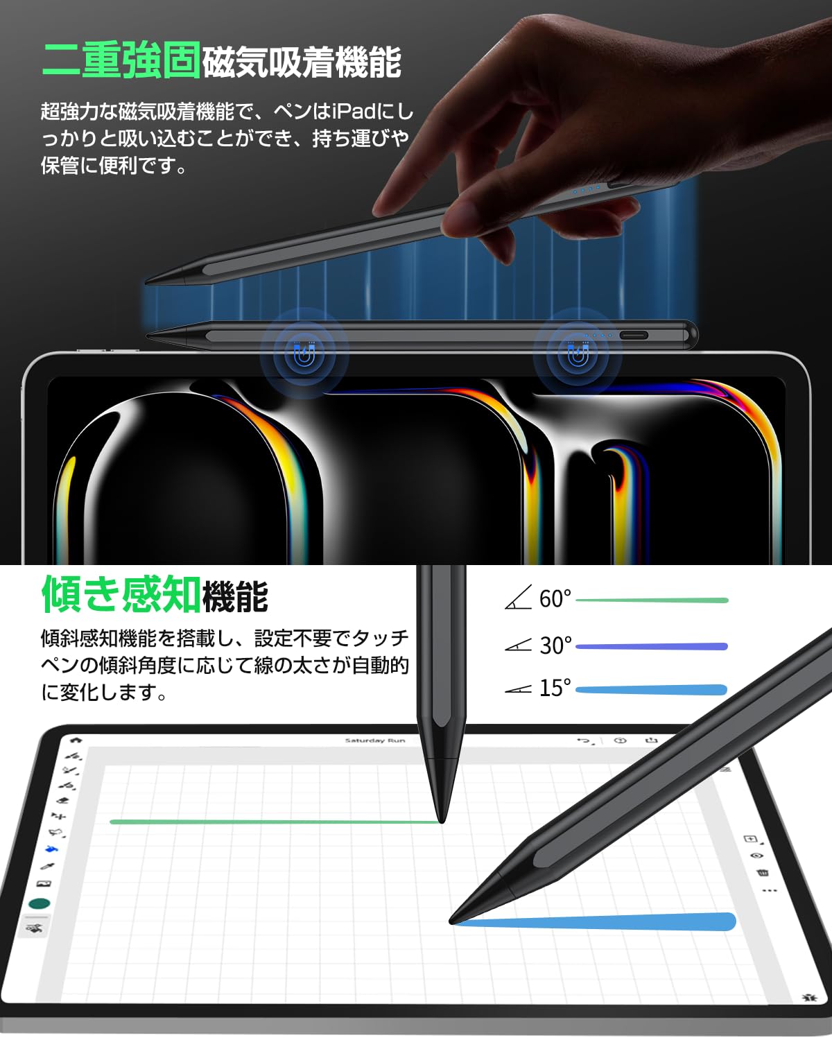 Amazon.co.jp: KINGONEタッチペン スタイラスペン 超高精度【2026革新