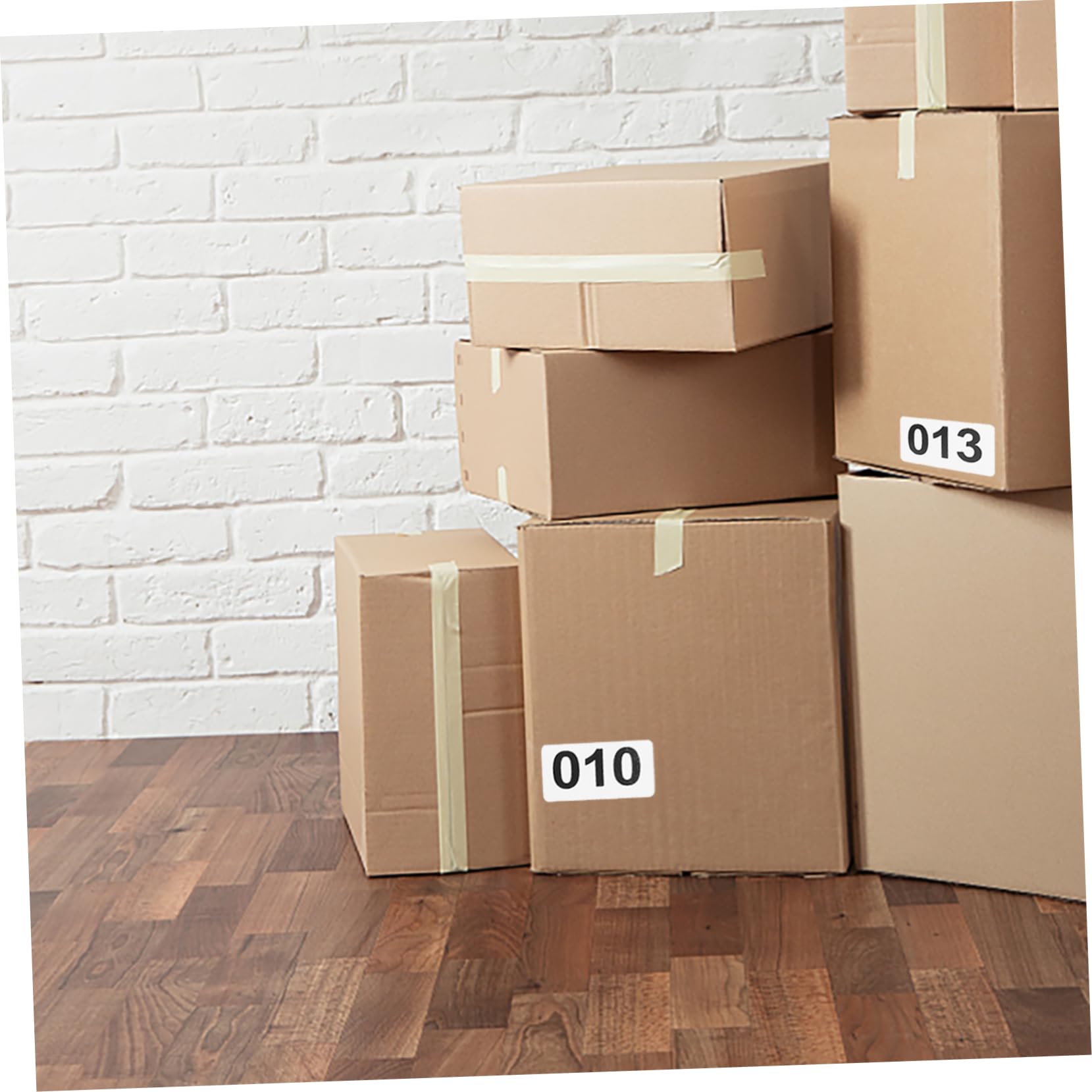 DOITOOL 6 Etichette Numerate Adesive per Magazzino e Ufficio Etichette Segna Resistenti e Facili Usare per Organizzazione e Catalogazione