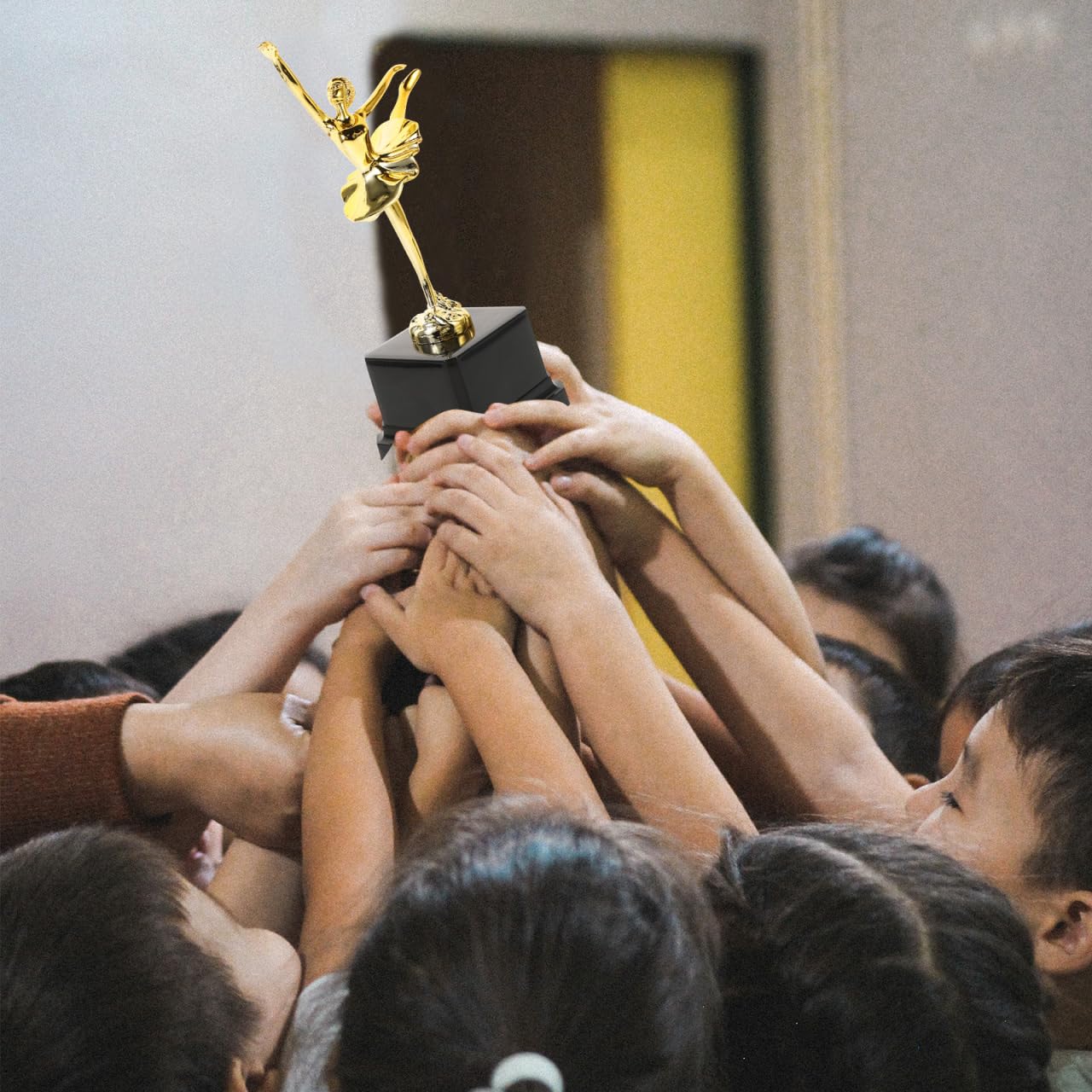 HEMOTON trofeo di danza trofeo per ballare trofeo trofeo per danza balletto trofeo latino danza trofeo piccola danza trofeo trofeo danza concorso trofeo trofeo partecipazione trofeo plastica