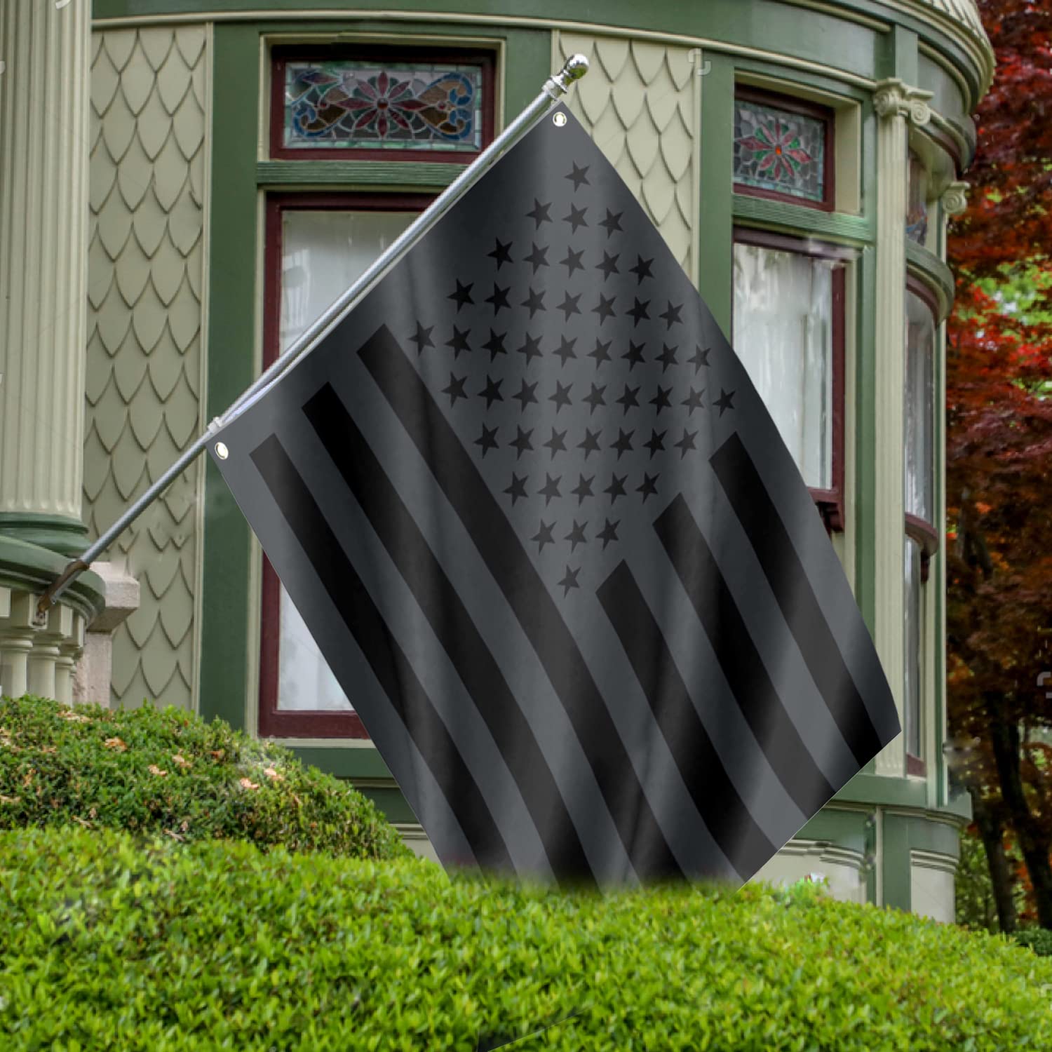 Amazon.com : SOULBUTY All Black American Flag 3x5 Outdoor Indoor
