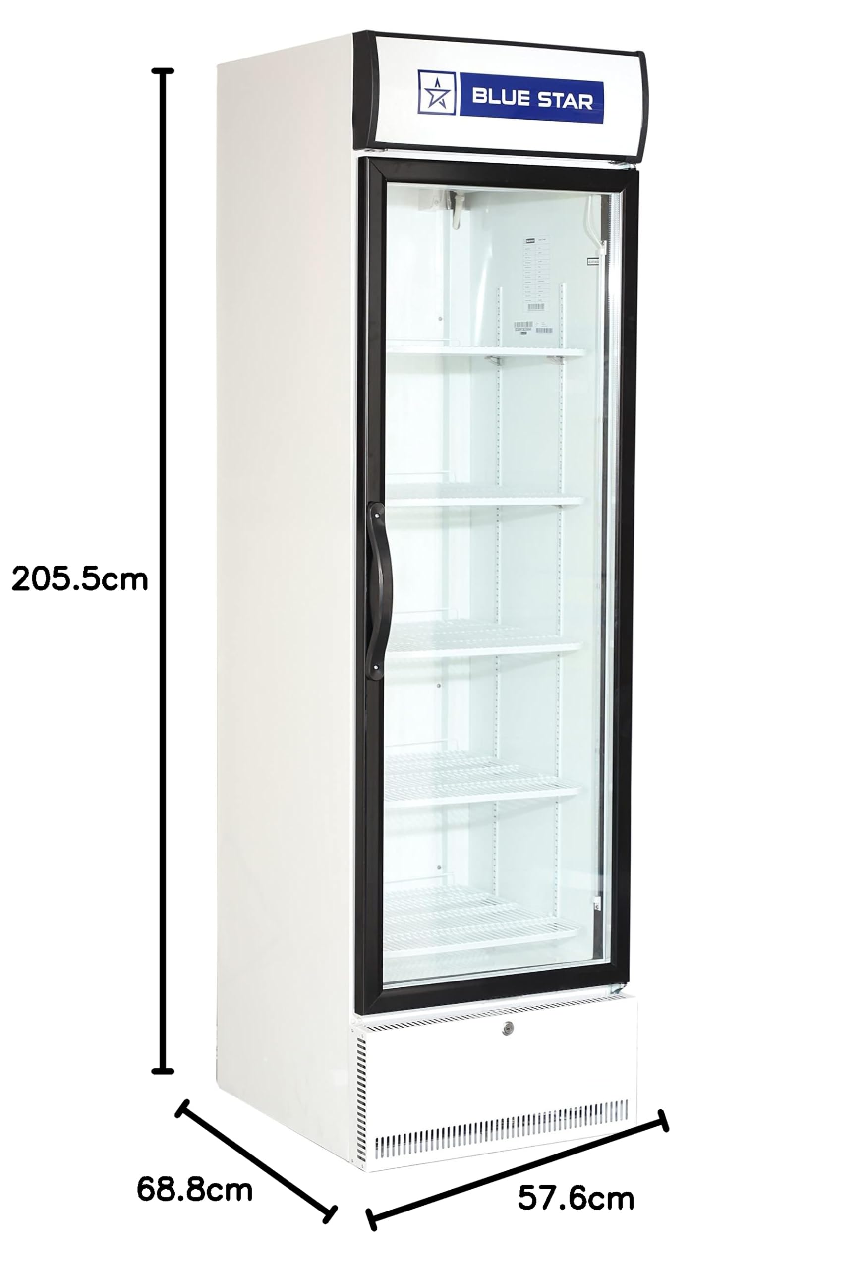 Blue Star Visi Cooler SC500F - 500L Refrigerators -7
