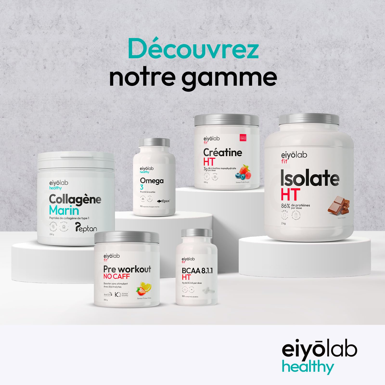 Shilajit Breveté PRIMAVIE® | Extrait Pur en Gélules | Immunité, Musculation et Articulations | Riche en Acide Fulvique (50%) et en Acide Humique (10%) | 60 Gélules Végétales | Eiyolab