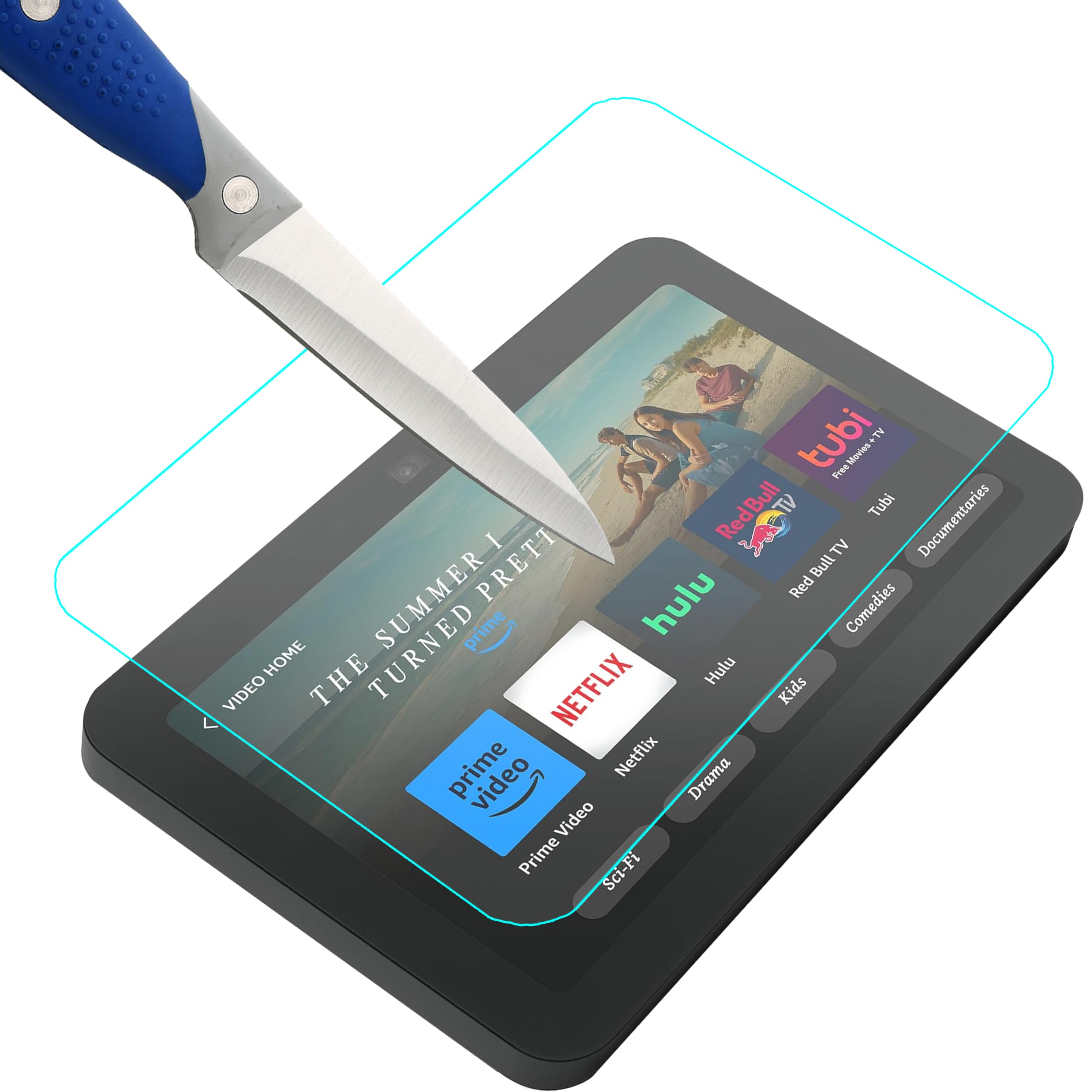 CAUHENYEE Pellicola Protettiva per Echo Show 11 2025 Vetro Temperato, AntiGraffio