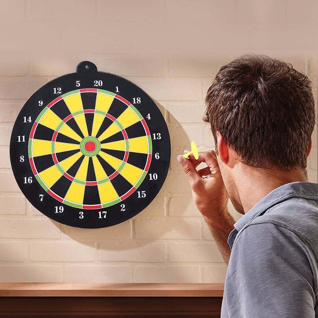 Set 18 Freccette Professionali Con Punte In Plastica E Acciaio - 6 Colorati Per Principianti E Bambini - Foto 8