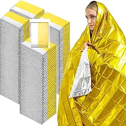 Cobertor Manta Térmica Aluminizado Cobertor De Emergencia Isolante Ao Frio Extremos, Proteger de insolação Trilhas Aventuras Kit Acampamentos 1 Cobertor