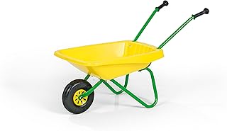 ROLLY TOYS - 27 087 3 - Outillage De Jardin pour Enfant - Brouette Plastique Jaune