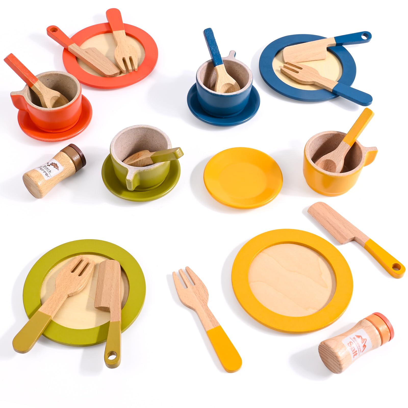 Magnetspiel, Tragbar Magnetisches Schachspiel, Tassen, Besteck, Teekanne, Tabletts