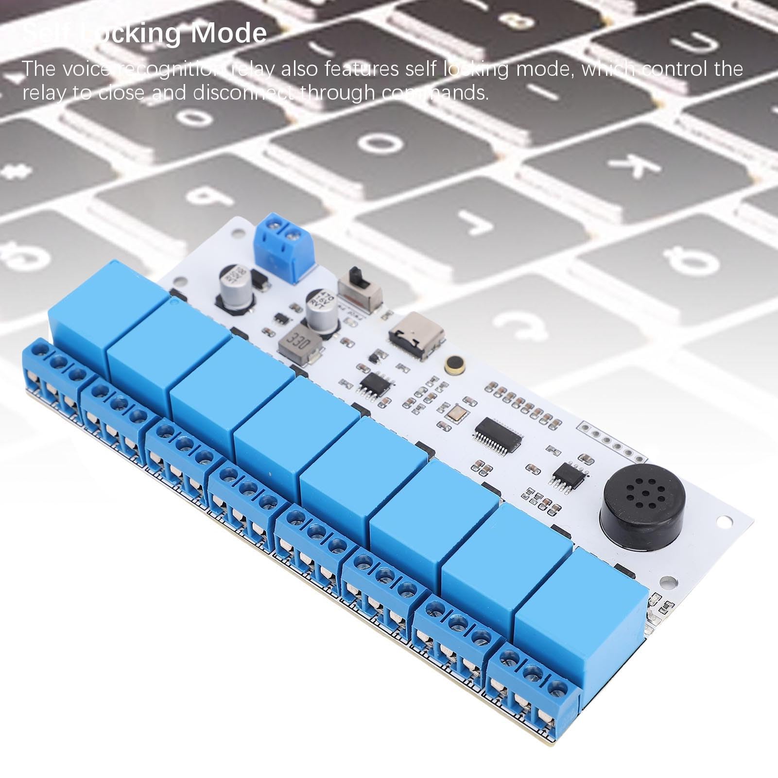 Mingzhe Speech Recognition Relay with Jogging Mode and Self Locking