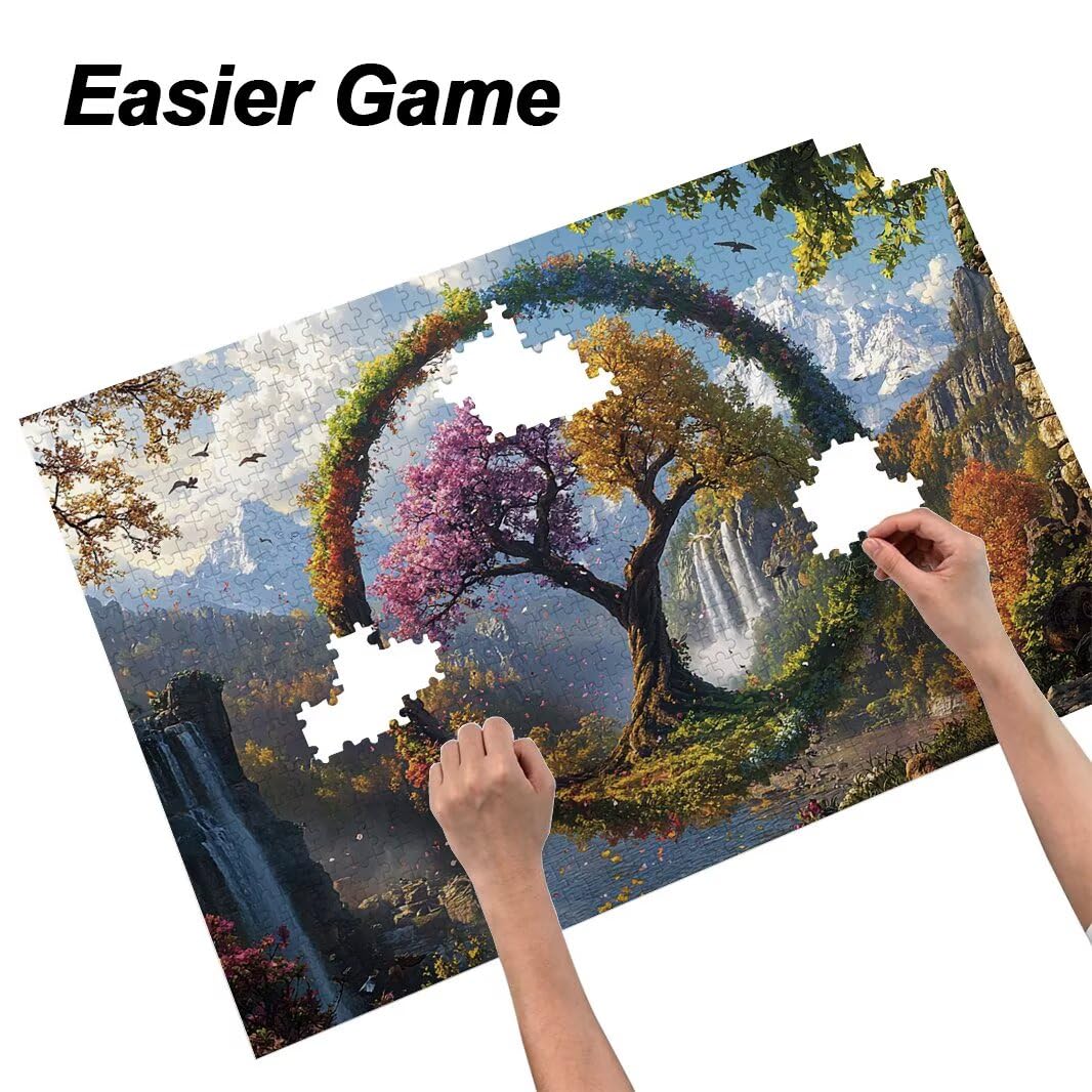 Puzzle 5000 Pezzi, Puzzle Albero della Vita per Adulti, 157x106cm -4428