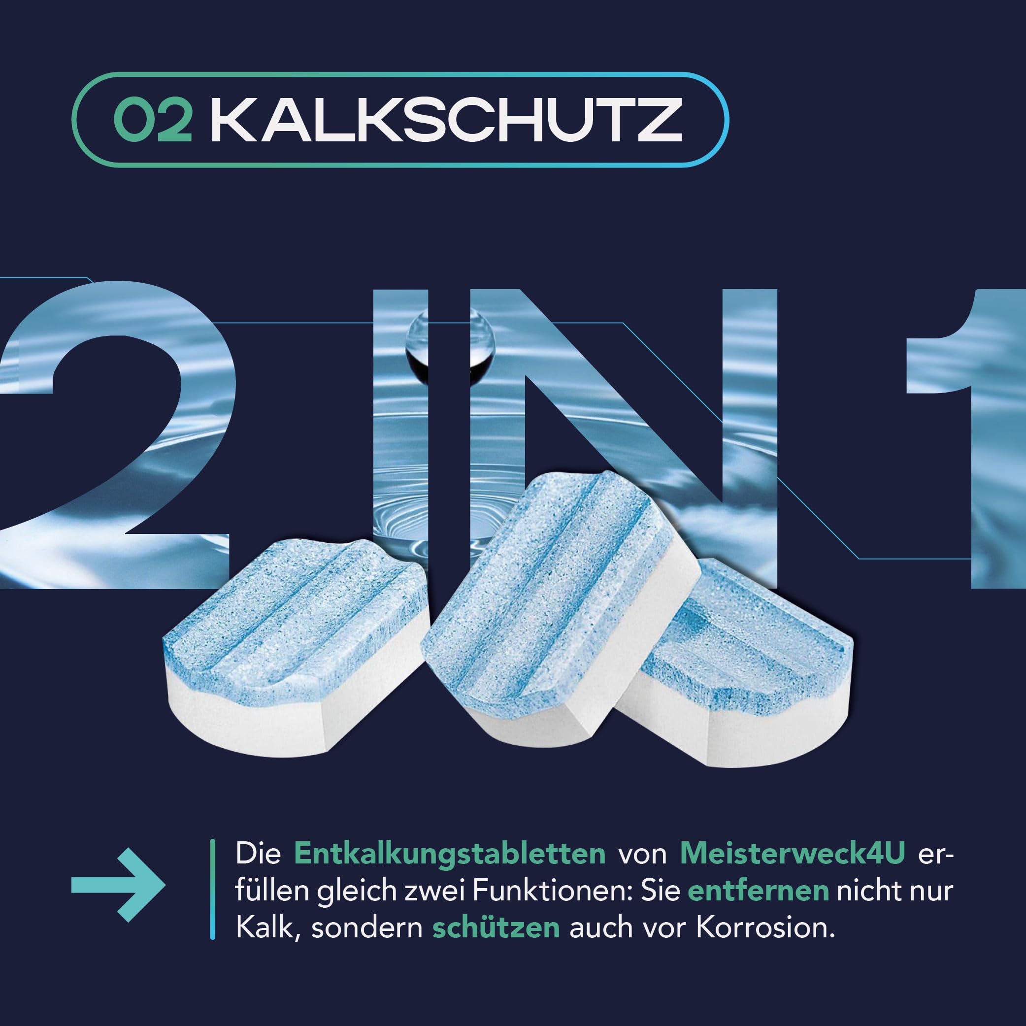 TZ80002 Entkalkungstabletten 4x3 Stück, kompatibel mit Siemens - für alle EQ & supresso Kaffeevollautomaten - Reinigung, Entkalkung von Kaffeemaschinen - Korrosionsschutz