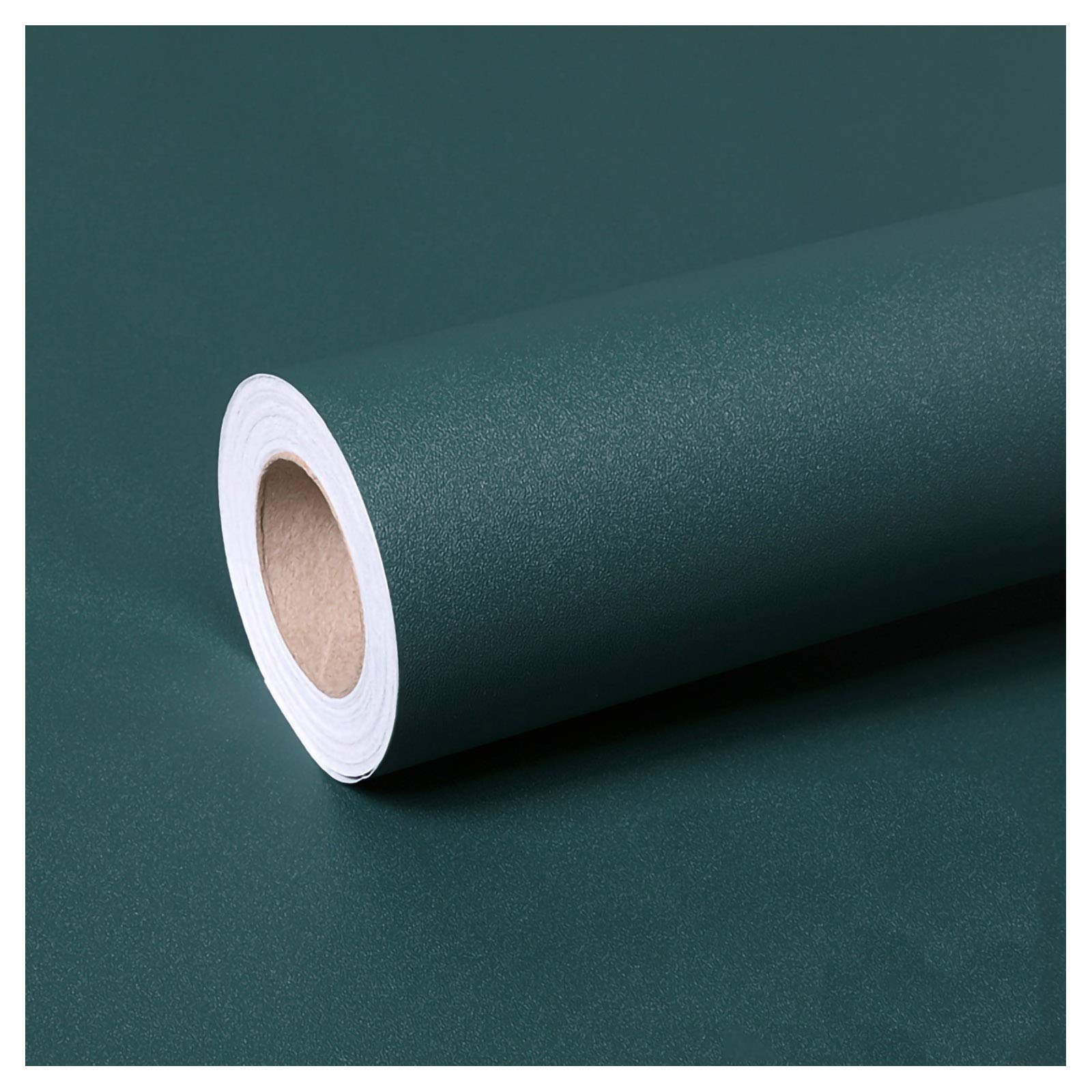 Papel adhesivo para muebles lavable impermeable vinilo pegatina cocina verde mate 60cm