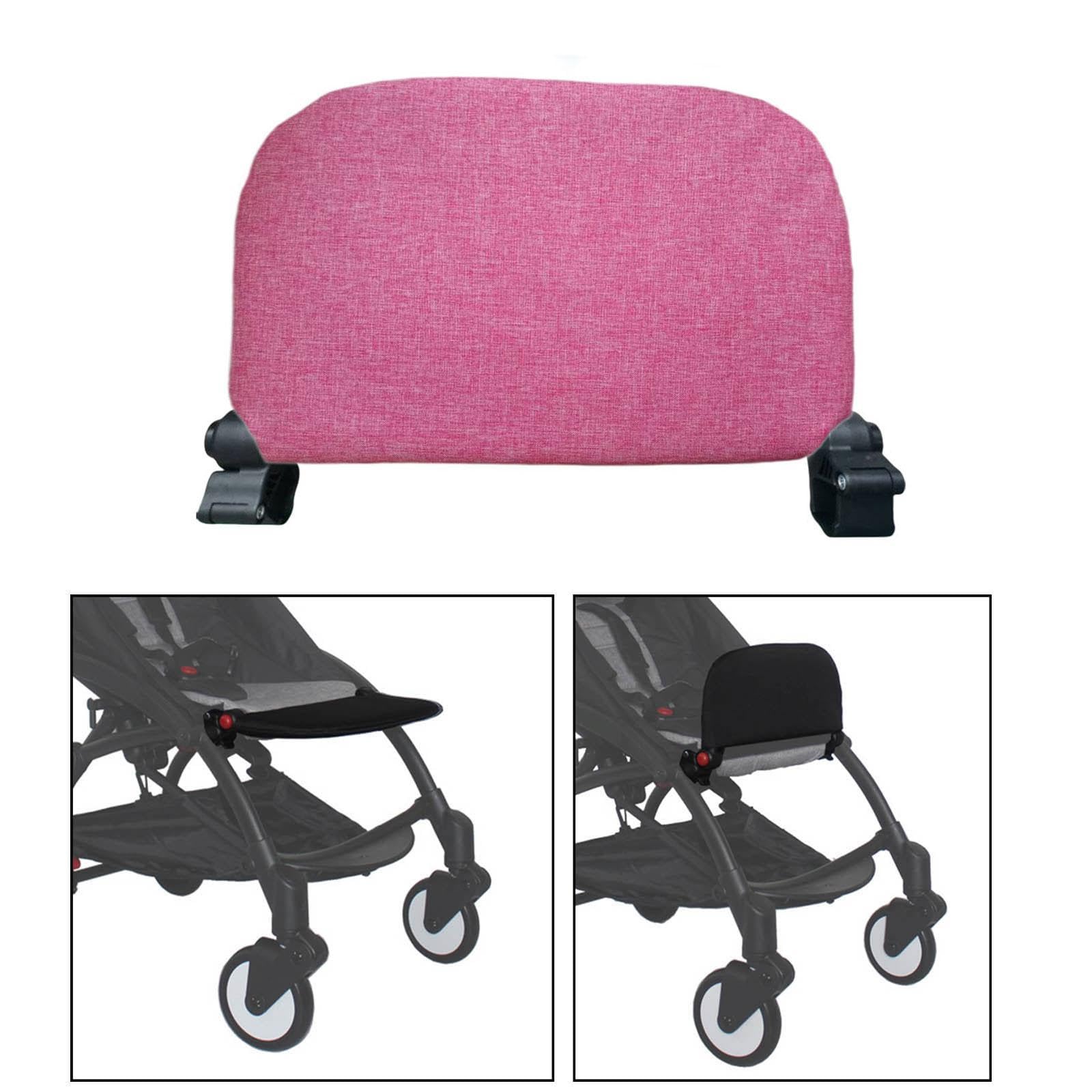 ATORSE Stroller Footrest Portable Seat Extension Board Detachable 21cm Extend Board Pink - Image 4 thumbnail