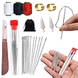 37PCS Sewing Tool Set, Needles Thread Hand Repair Tools, Multi-Purpose Needle and Thread Kit, Portable DIY Hand Made Craft Set, Sewing Working Kit for Beginners, Sew Supplies Gifts