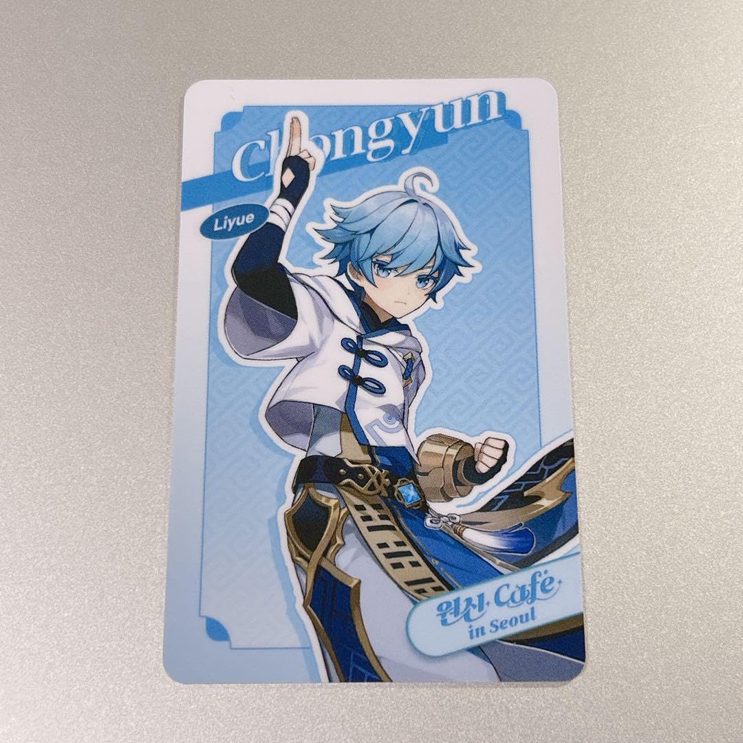 Amazon.co.jp: 原神 Cafe in Seoul ランダムフォトカード 重雲