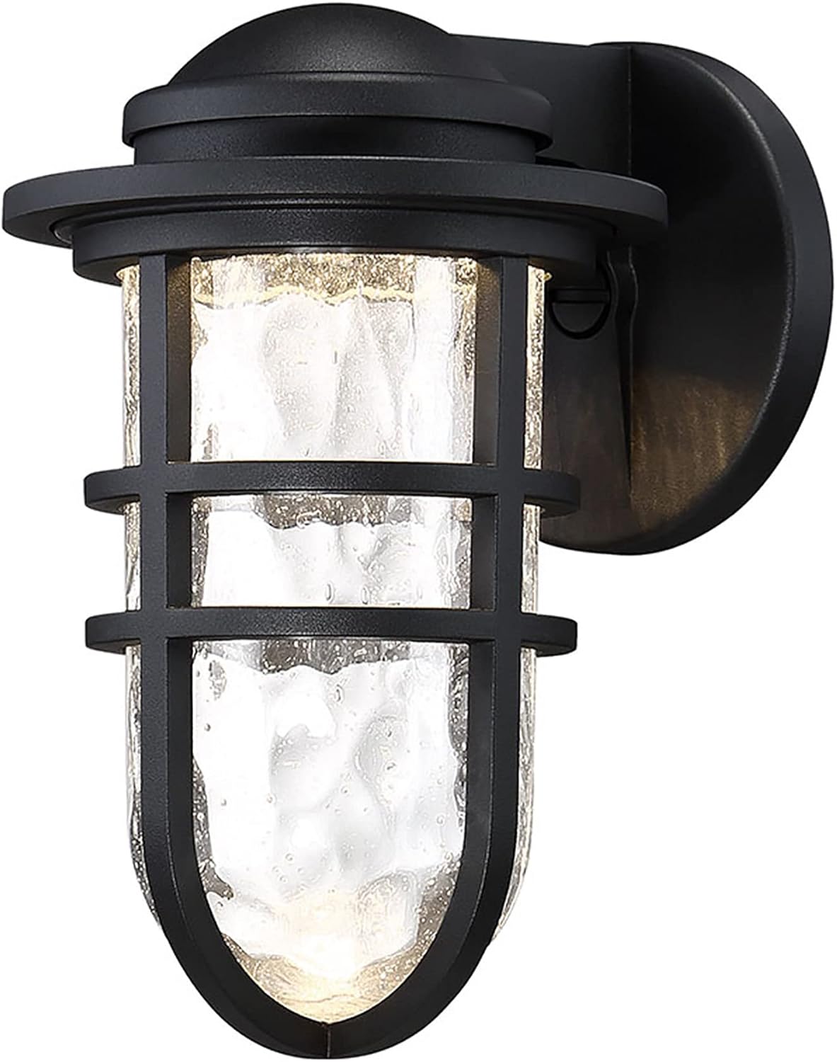 WAC Lighting dweLED, Steampunk 13in LED Indoor and Outdoor Wall Light 3000K in Bronze