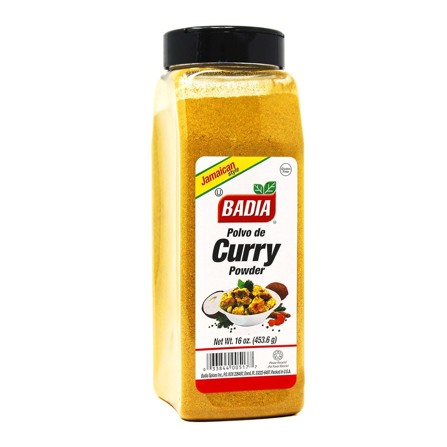 Badia Curry Powder, 16 Ounce (Pack of 6)
