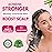 Muun Rosemary Shampoo Bars For Hair Growth & Regrowth; Anti Hair Loss; Volumeious, Thickening Hair; Scalp Enhancer; pH Balanced; Sulfate Free & Silicone Free - Pack 1