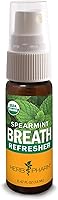 Herb Pharm Organic Spearmint Breath Freshener Spray - Certified Organic, Vegan, Sugar-Free Herbal Breath Refresher, 0.5 oz