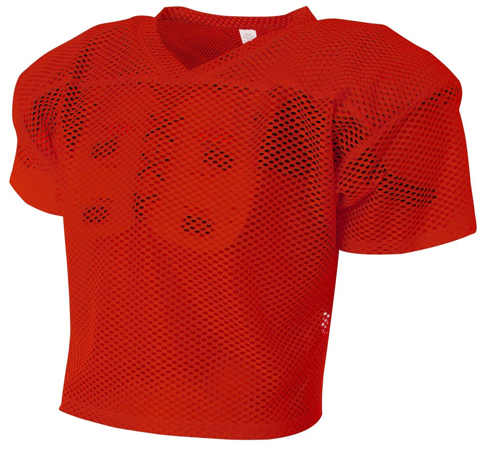 A4 All Porthole Practice Jersey, LargeXL, Scarlet