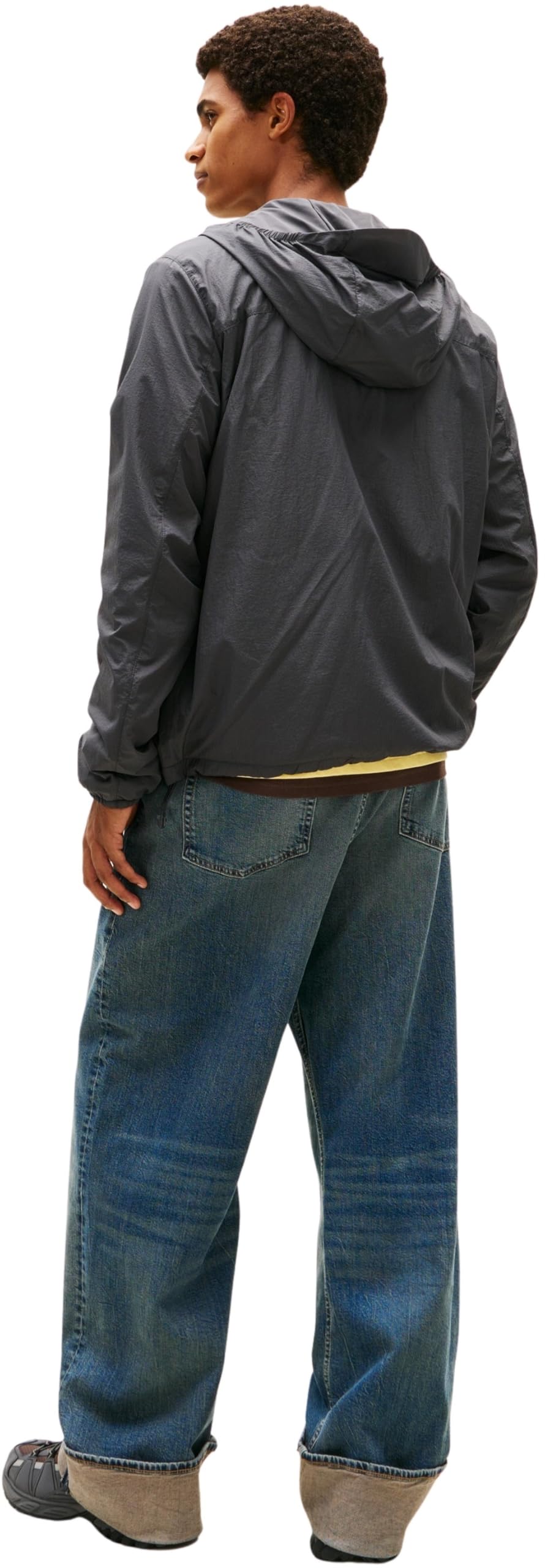 Tommy Jeans Tjm Fleece Chicago Jacket Ext Dm0dm22291 Giacca a vento Unisex - Adulto (Pacco da 1)