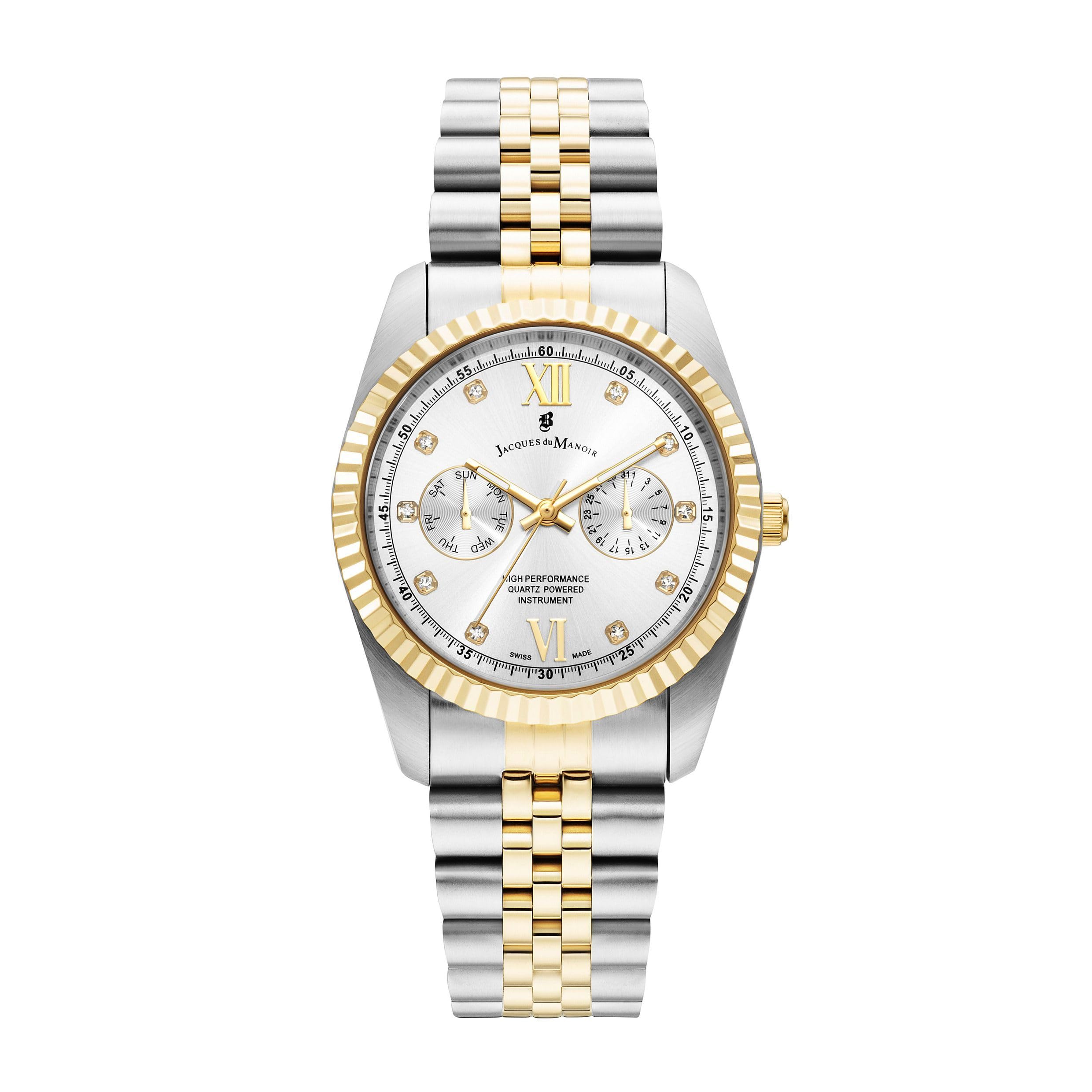 B Jacques DU MANOIR Reloj de Pulsera con función multifunción