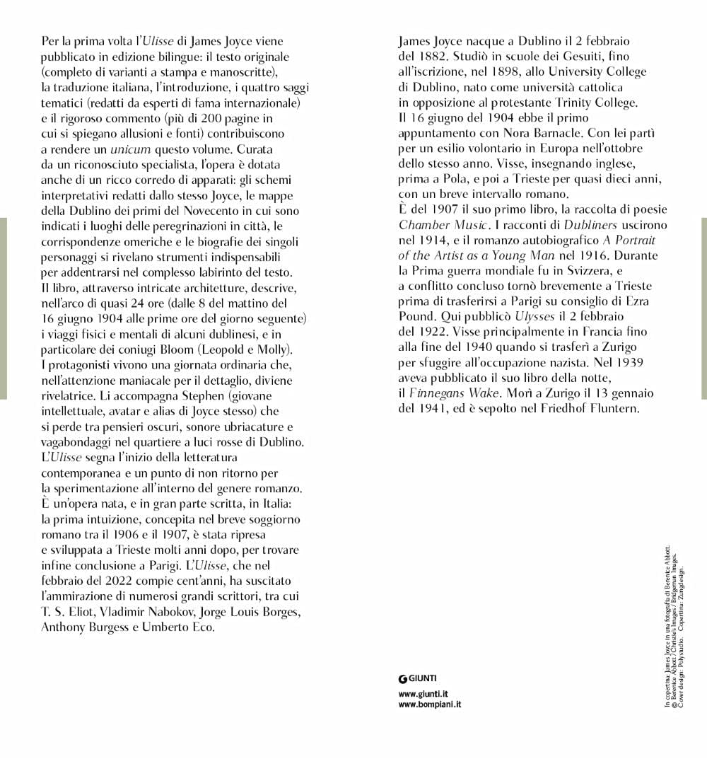 Ulisse. Testo inglese a fronte