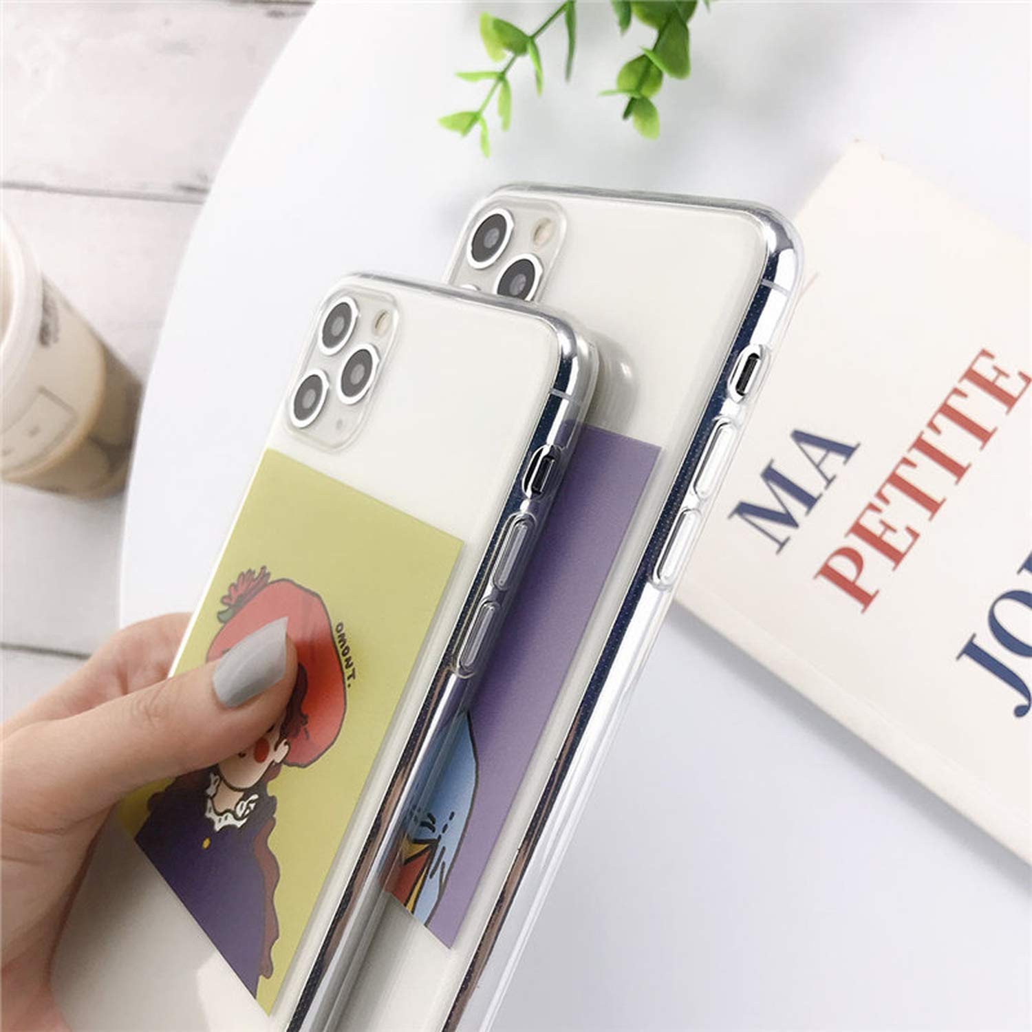 Amazon.co.jp: 新しい面白いアート抽象イラスト電話ケースiphone 11