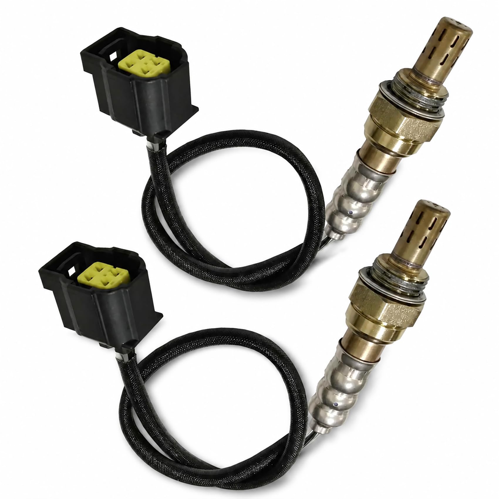 1 Pair Upper and Under O2 Sensors Replacement for Jeep 2010 2009 2008 2007 Wrangler 3.8L Upstream and Downstream Oxygen Sensors 234-4881 234-4587-picture-27