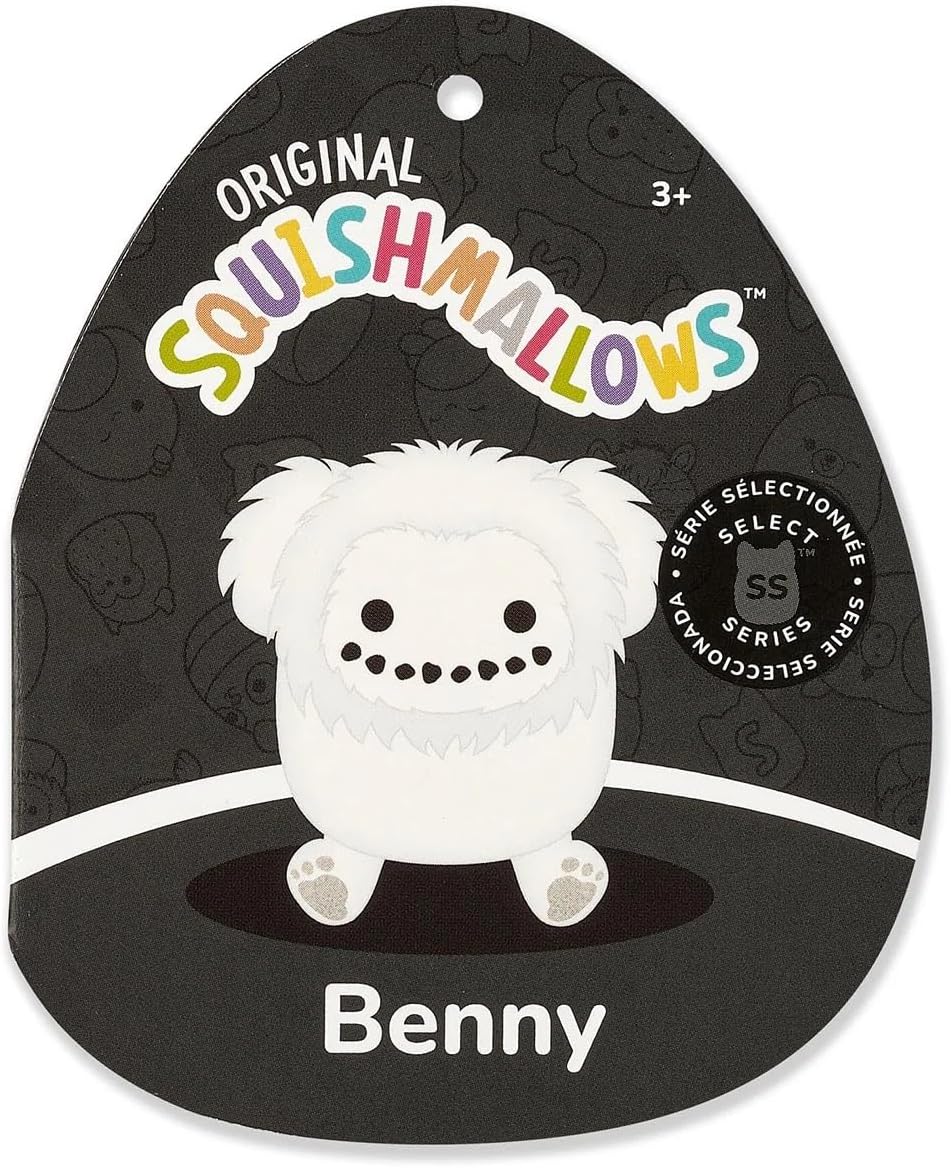 Squishmallows Official Jazwares Select Series 16-Inch Benny The Snowman Bigfoot - Add Snowman Benny to Your Squad