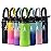 Farsea Insulated Water Bottle With Paracord Handle, Protective Boot and 2 Lids (Straw Lid & Spout Lid), Stainless Steel Water Bottle Wide Mouth, Double Wall Sweat-Proof BPA-Free, 18 oz