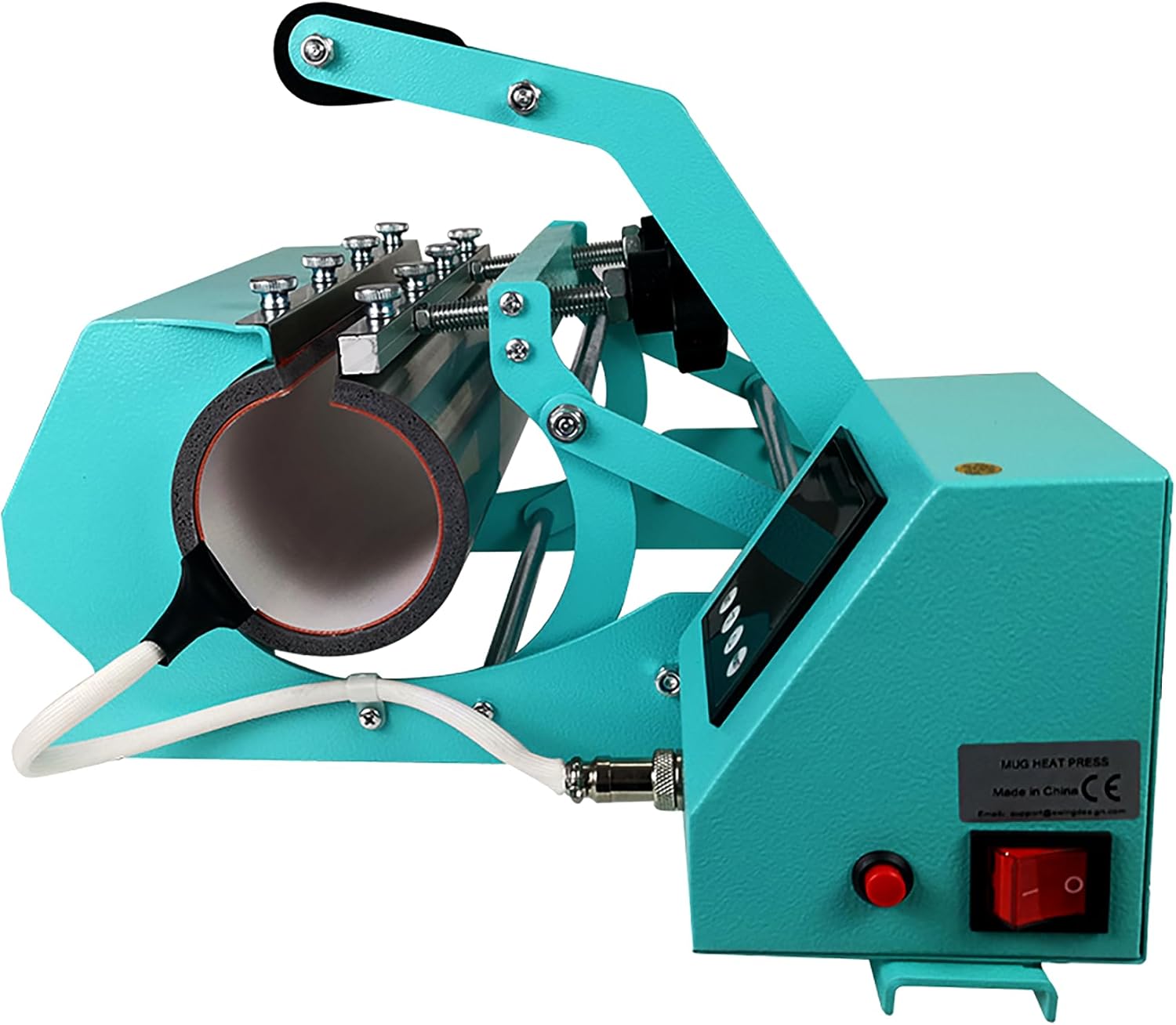 Swing Design 20oz & 30oz Tumbler Heat Press - Turquoise