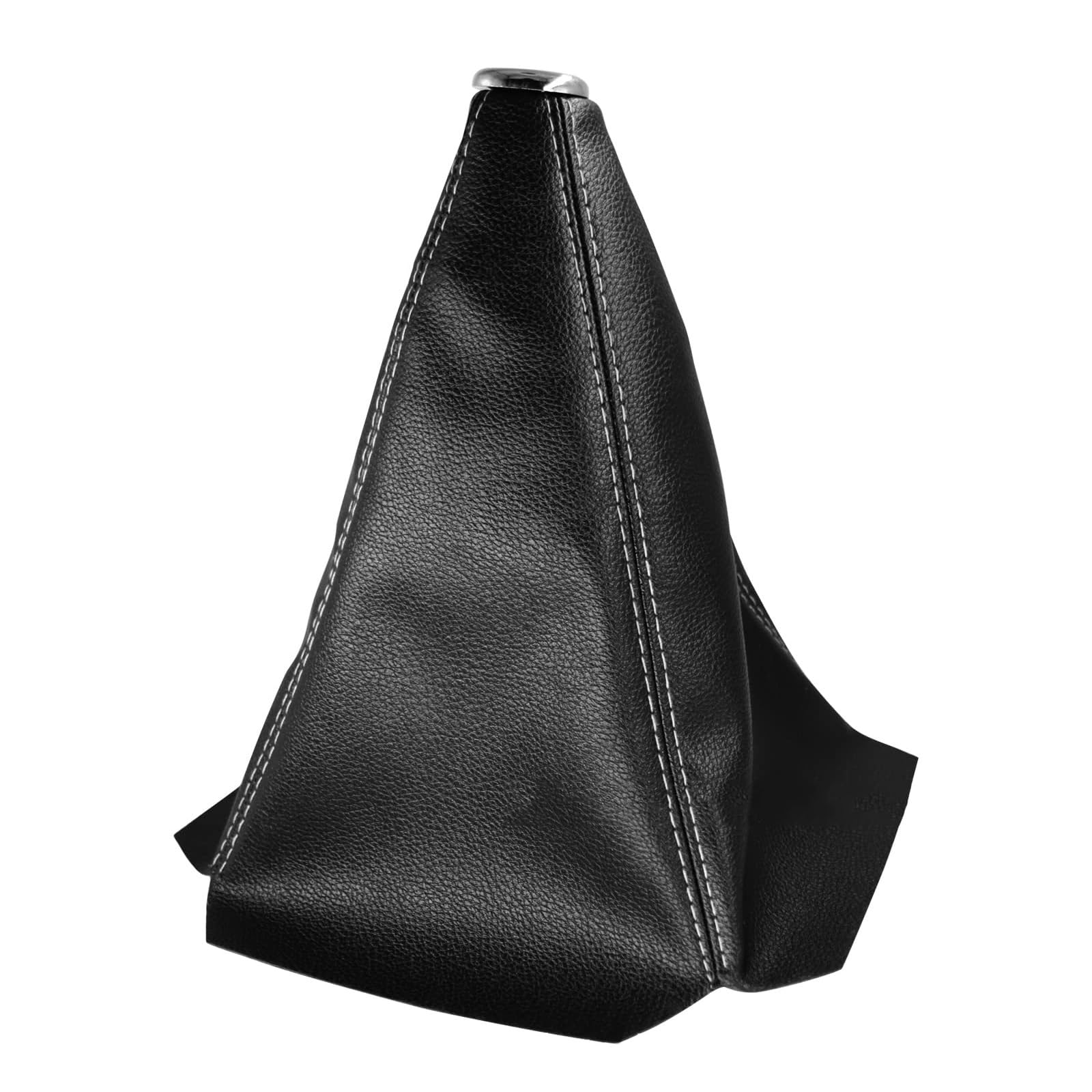 ALBERTRO PU Leather Automatic/Manual Shifter Boot with Stitching CarGears Head GearShifter Knob Lever Cover Car Gear Shifter Cover
