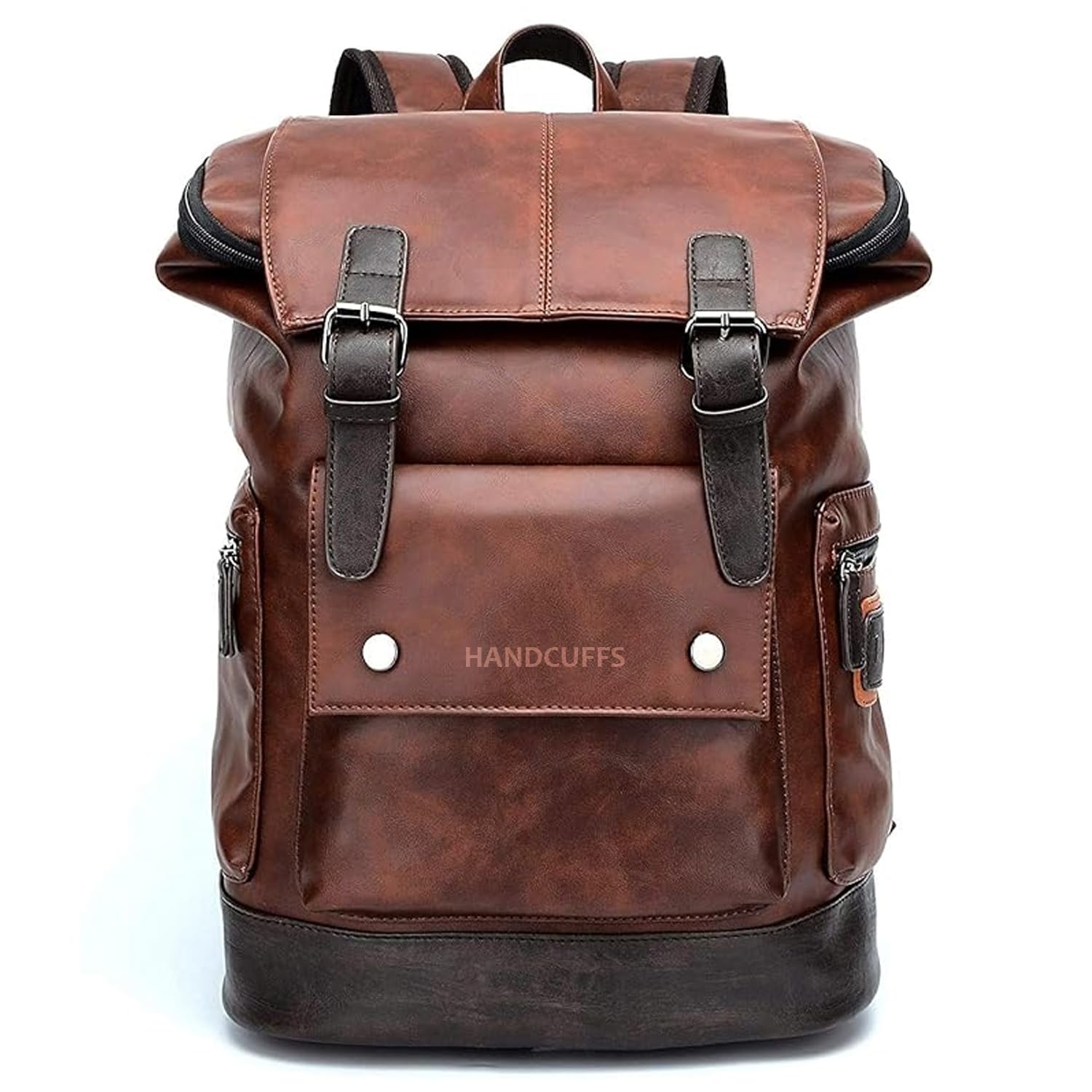 Handcuffs Backpacks Vegan Leather Casual Backpack Multipurpose Travelling Bags Daypacks For Men And Women Handcuffs Backpacks Vegan Leather Casual Backpack Multipurpose Travelling Bags Daypacks For Men And Women